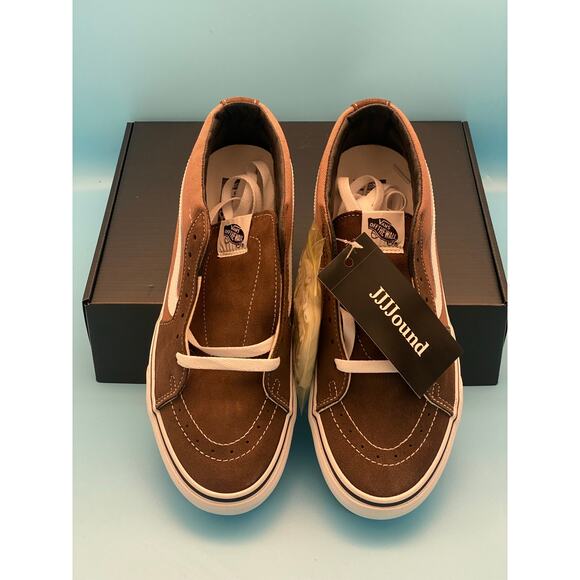 Vans Vault SK8-Mid LX JJJJound Brown m8.5 w10 - Picture 4 of 10